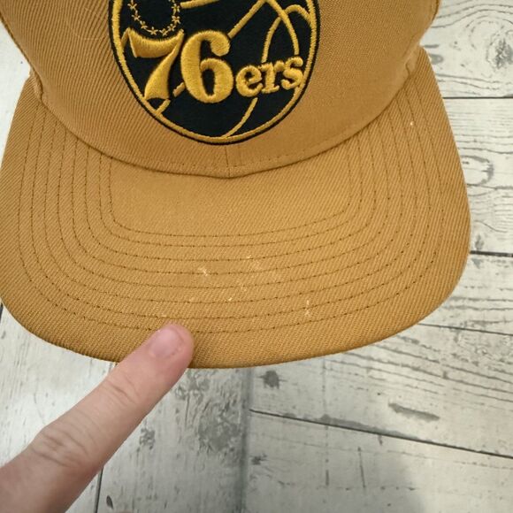 Philadelphia 76ers Men's Baseball Cap Strap Back New Era Hat 9Fifty Adjustable - Picture 6 of 9